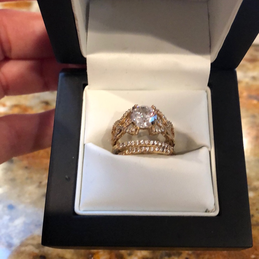 Daniel Steiger engagement ring set